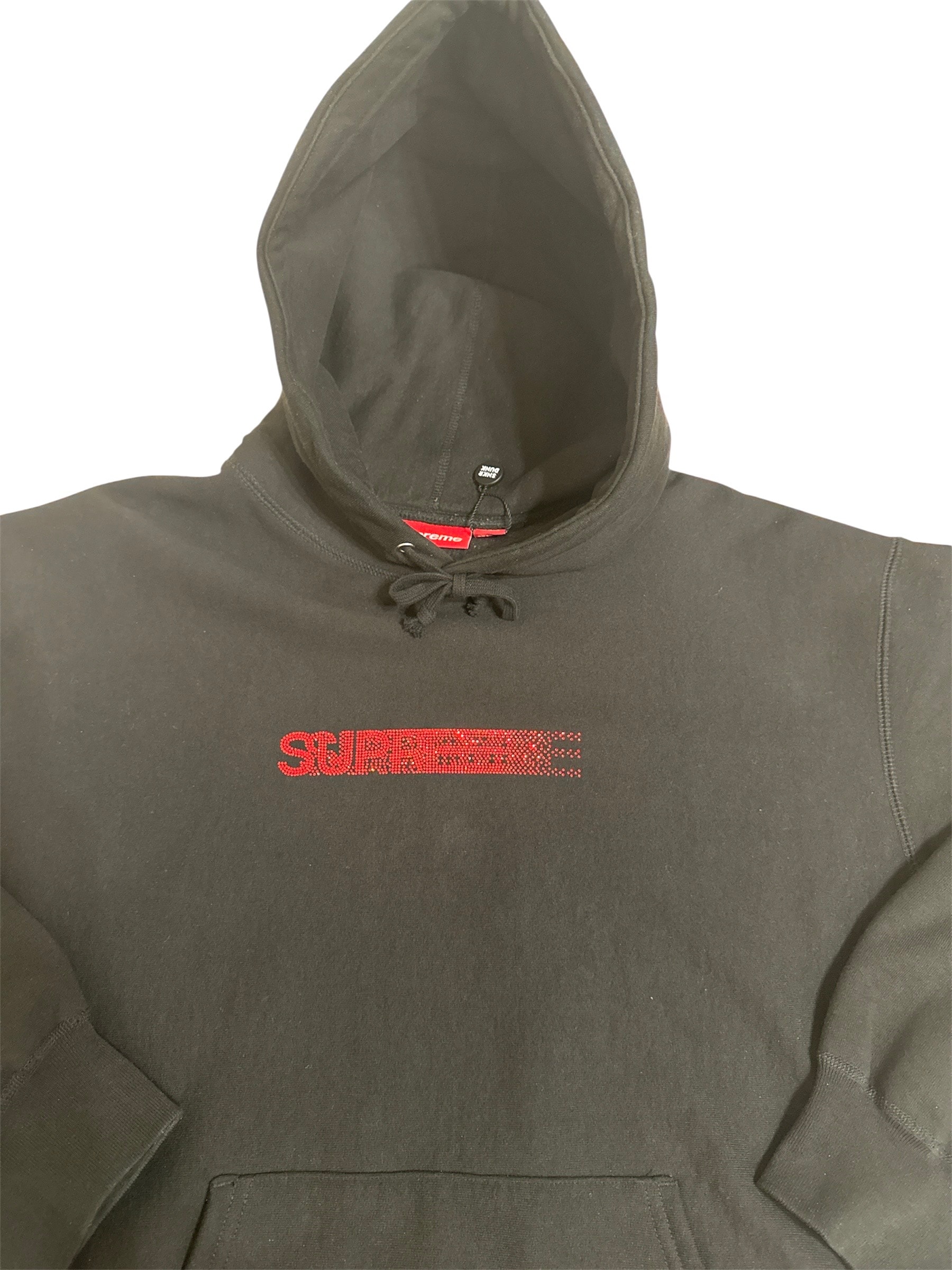 Supreme x Swarovski Motion Logo Hooded Sweatshirt 