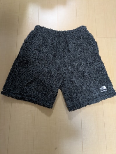 Supreme x The North Face High Pile Fleece Short "Black"