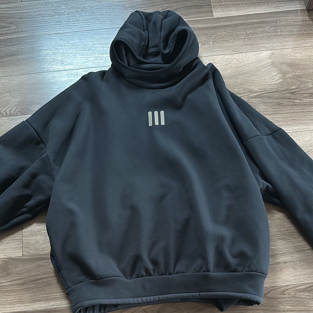 フィアオブゴッド x アディダス フィアオブゴッド アスレチックス ヘビー フリース フーディ "ブラック"