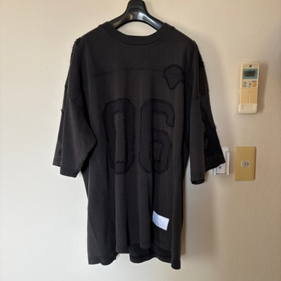 Supreme x MM6 Maison Margiela Cotton Football Jersey "Black"
