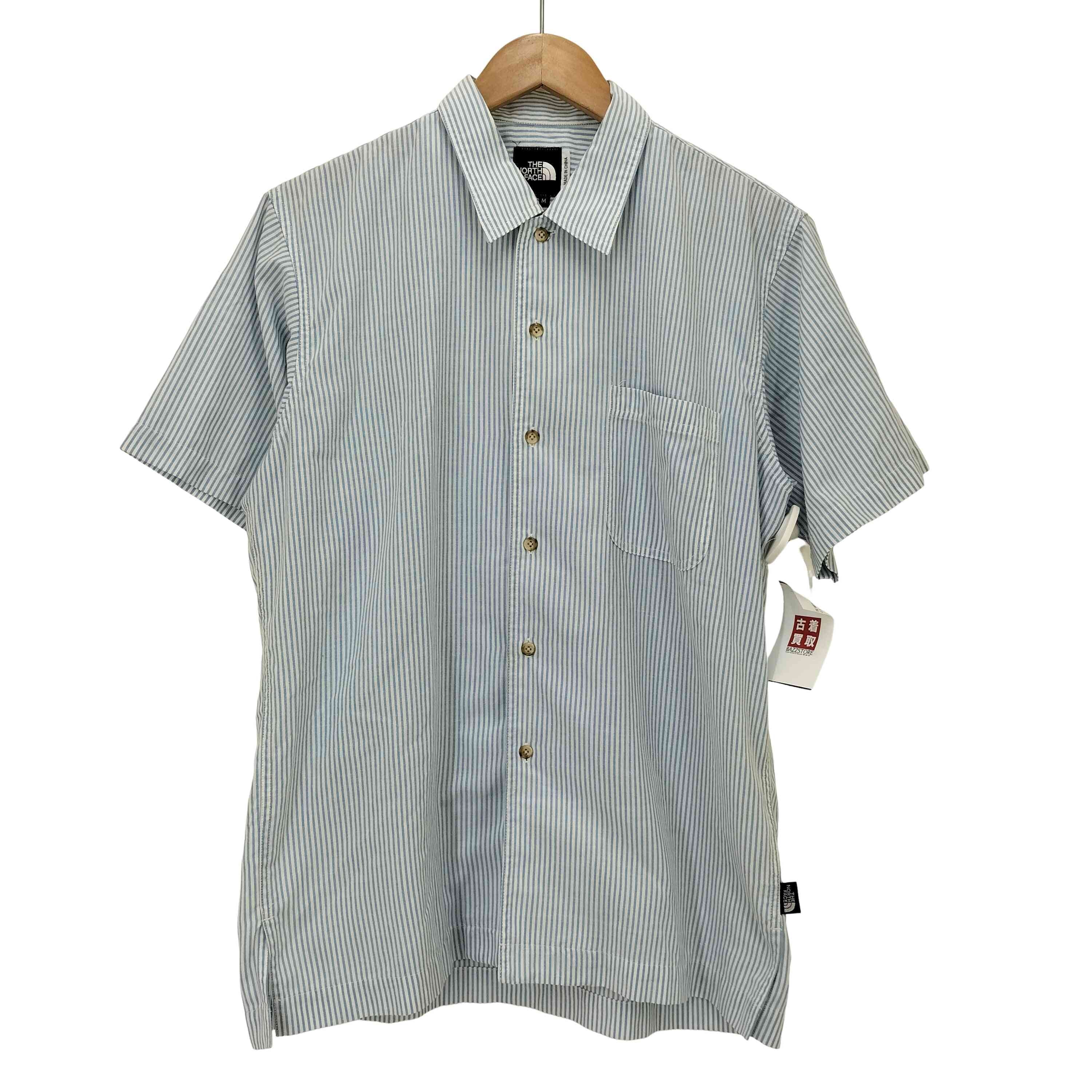 ストライプ S/S レギュラーカラー シャツ【1143256135573】