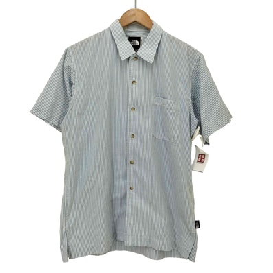 ストライプ S/S レギュラーカラー シャツ【1143256135573】