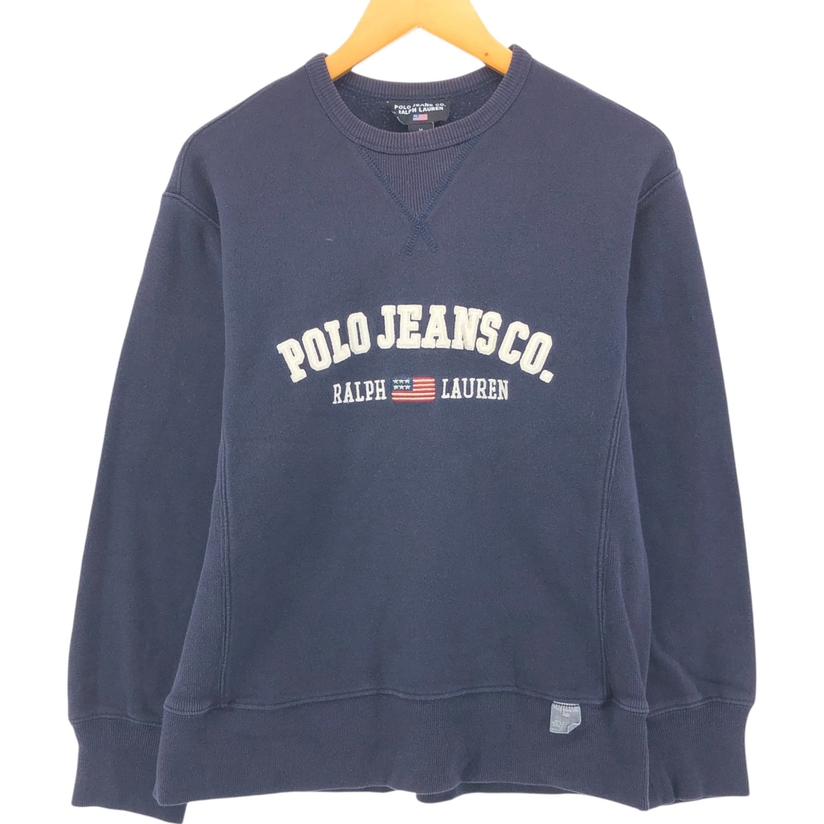 古着 ラルフローレン Ralph Lauren POLO JEANS CO RALPH LAUREN ロゴスウェットシャツ トレーナー メンズM相当/eaa550703