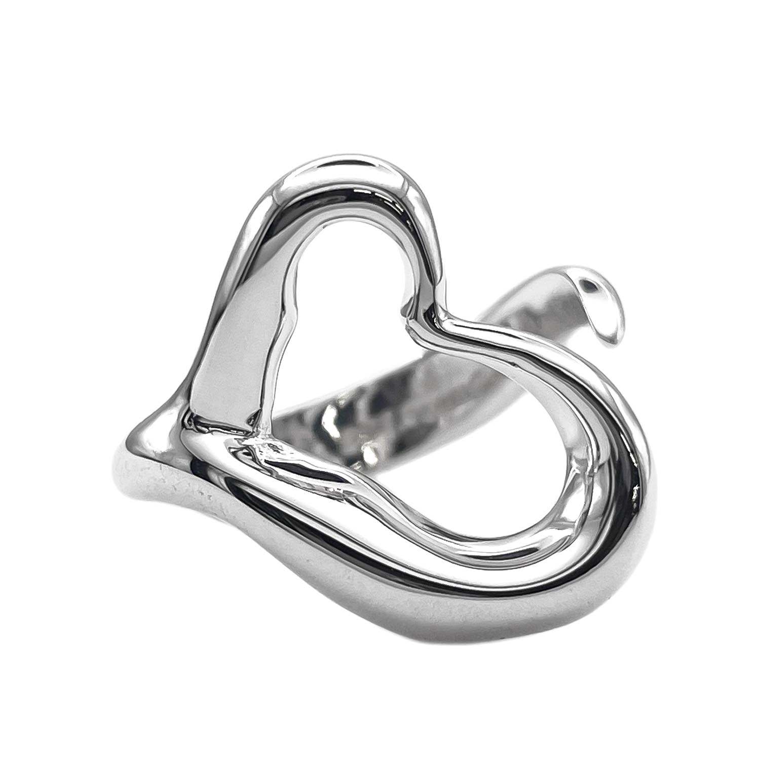 TIFFANY&Co. ティファニー オープンハート リング・指輪
SV925 13号 シルバー 新品仕上済 レディース
【中古】