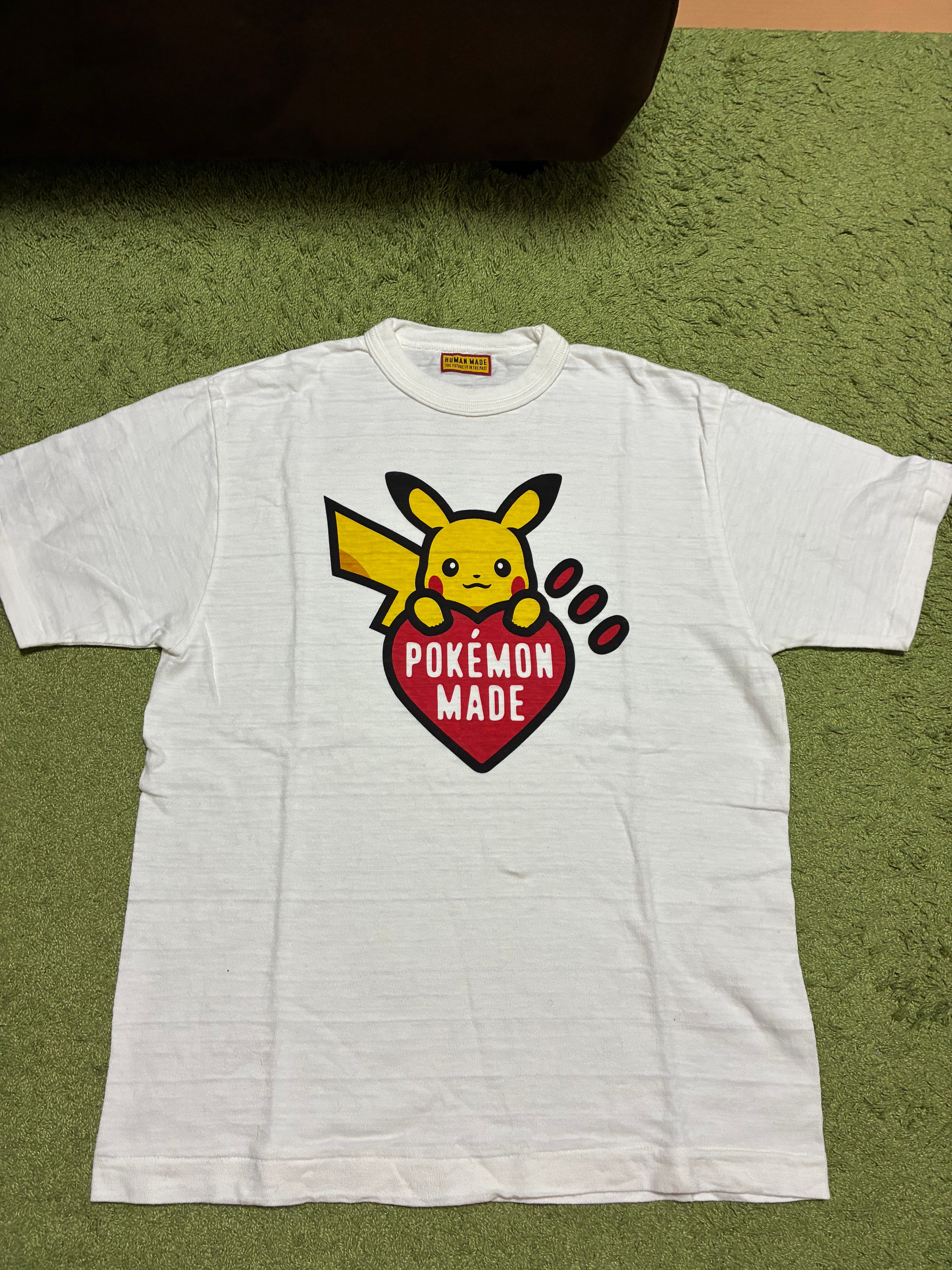 HUMAN MADE x Pokemon Made Graphic T-Shirt (Pikachu) Online Store "White"
