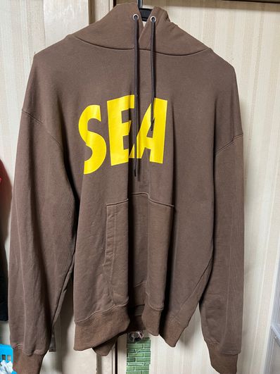 WIND AND SEA SEA Hoodie "Sea Brown-Sd Yellow"