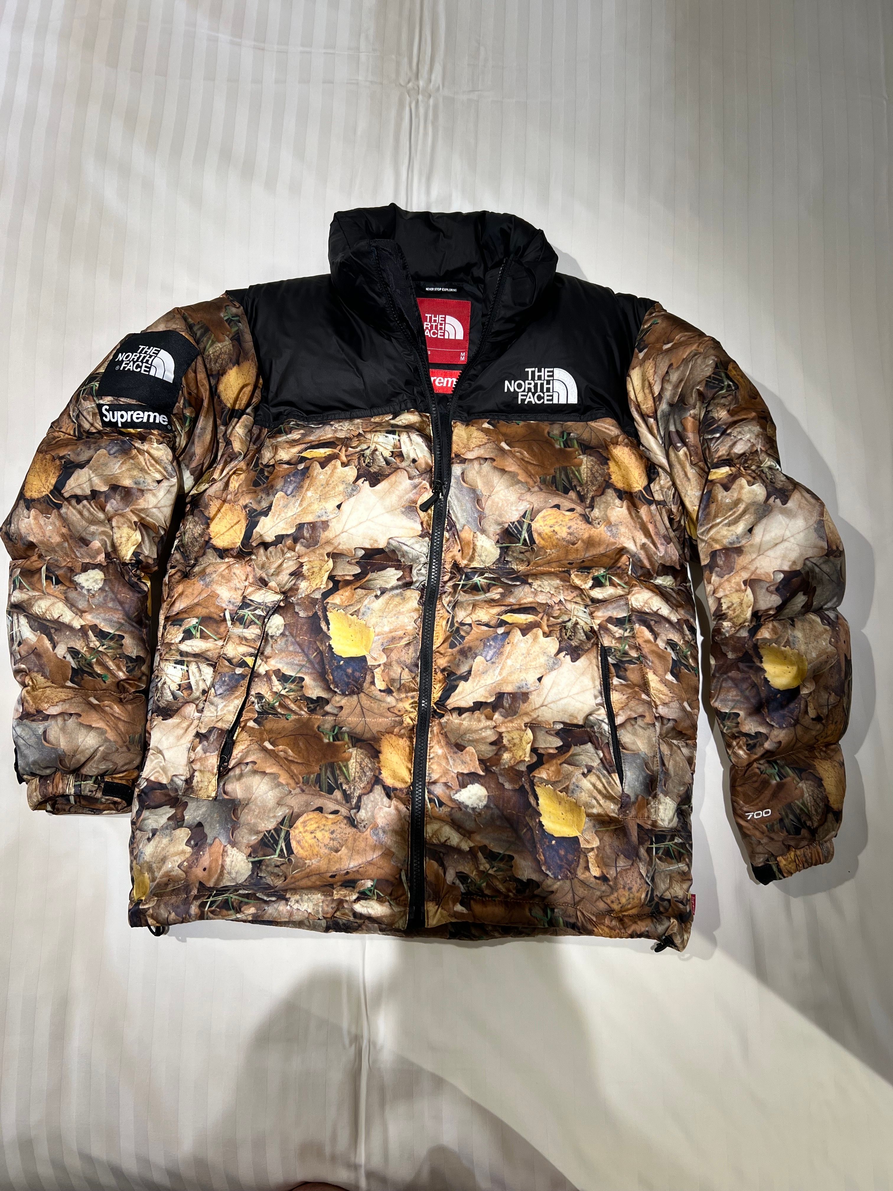 Supreme x The North Face Leaves Nuptse Jacket "Leaves"
