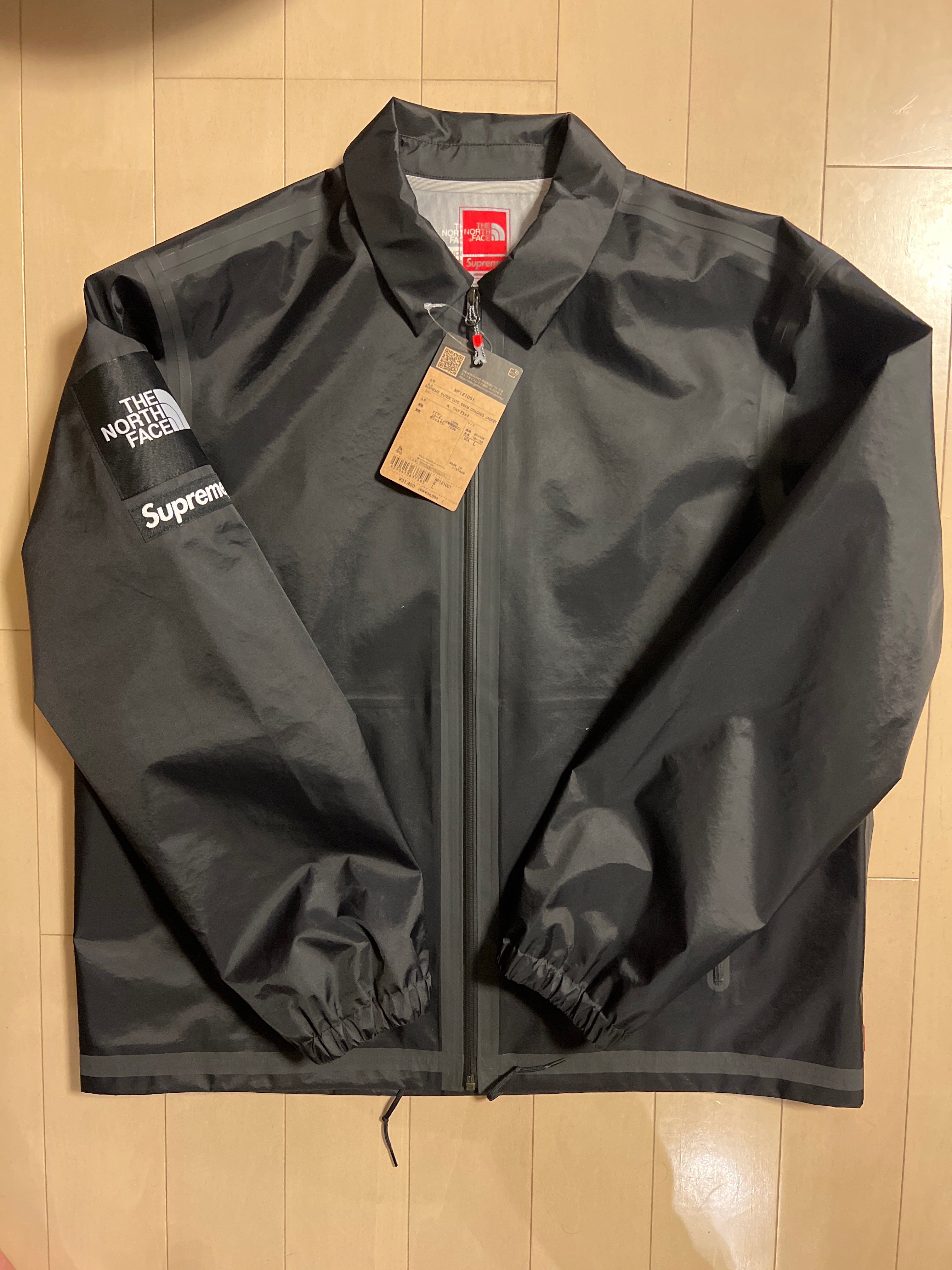 Supreme x The North Face Summit Series Outer Tape Seam Coaches Jacket "Black"