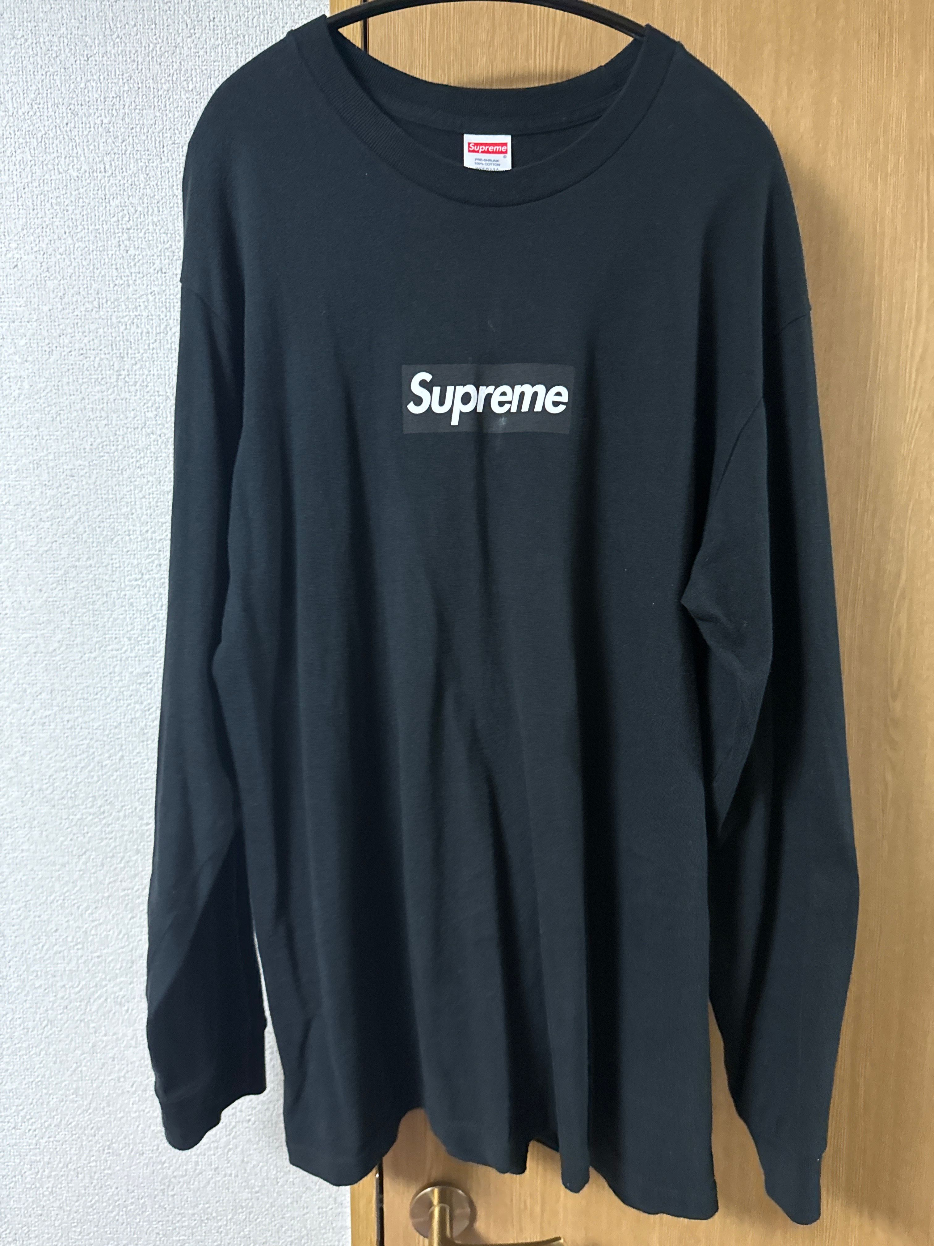 Supreme Box Logo L/S Tee "Black"