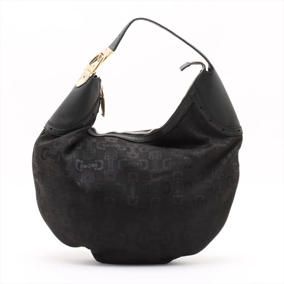 ■美品 グッチ ホースビット 柄 ホーボー 145764 ショルダーバッグ