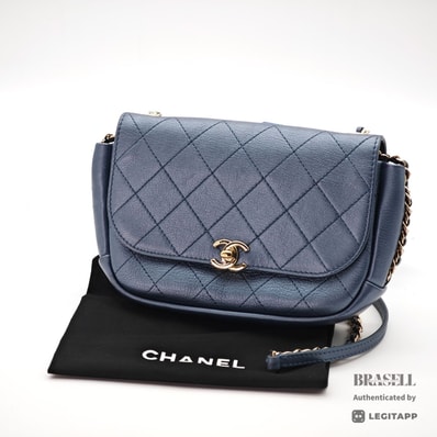 CHANEL シャネル マトラッセ 26981823 ショルダーバッグ Leather Blue レディース