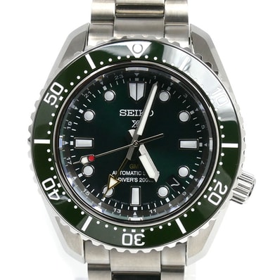 SEIKO セイコー ロスペックス PROSPEX メカニカルダイバー 1968 GMT 腕時計 自動巻き SBEJ009/6R54-00D0 メンズ【中古】【美品】