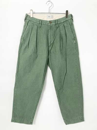 WTAPS BUDS/TROUSERS.COTTON.SATIN Olive Drab