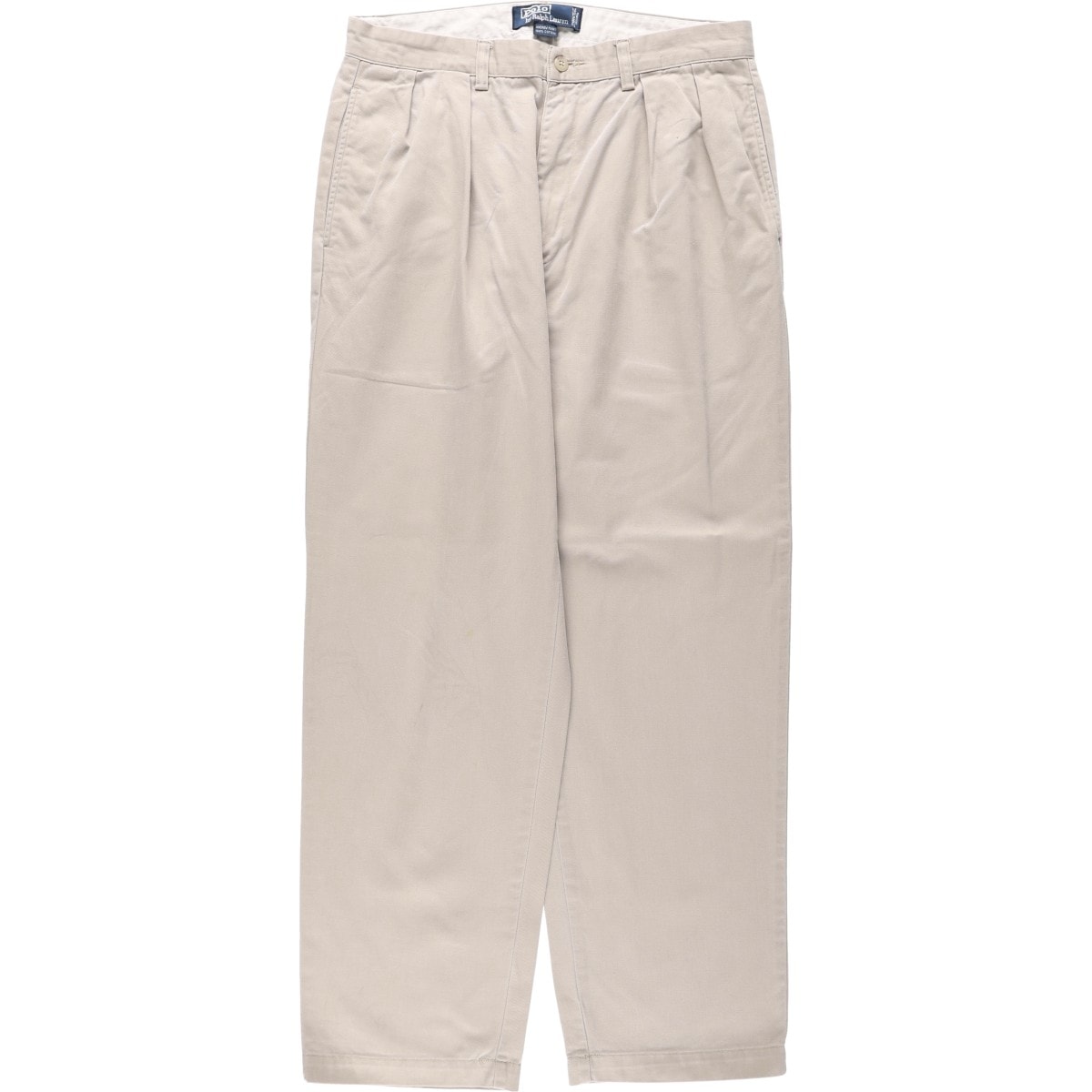 古着 ラルフローレン Ralph Lauren POLO by Ralph Lauren ANDREW PANT ツータック チノパンツ メンズw32相当/eaa679052