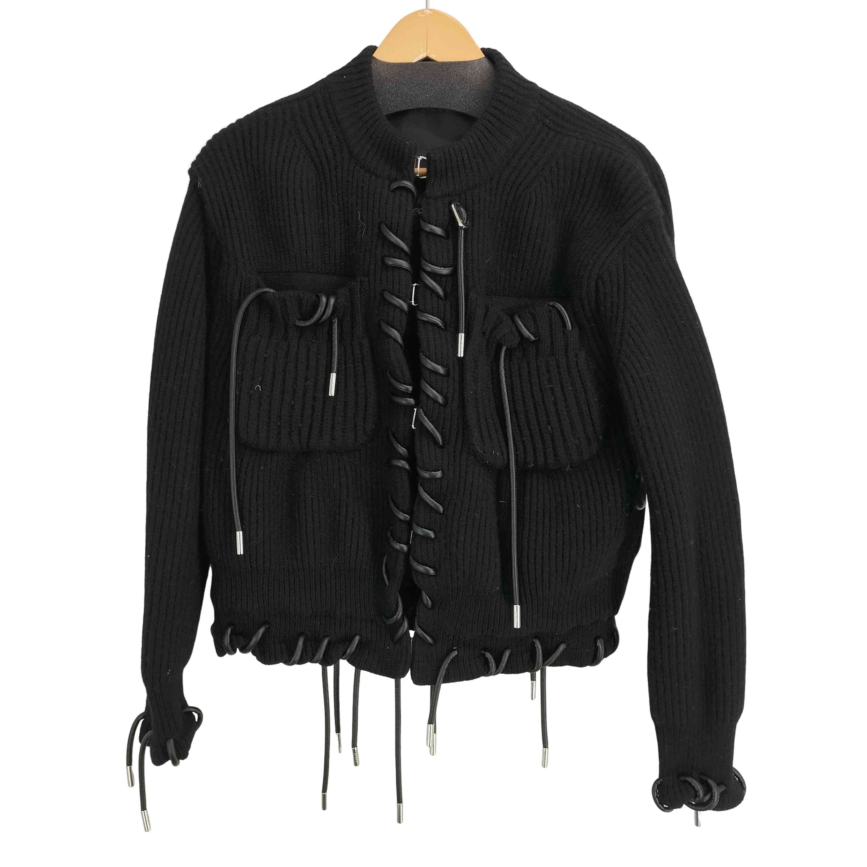 22AW Wool Knit Blouson【1141727016437】