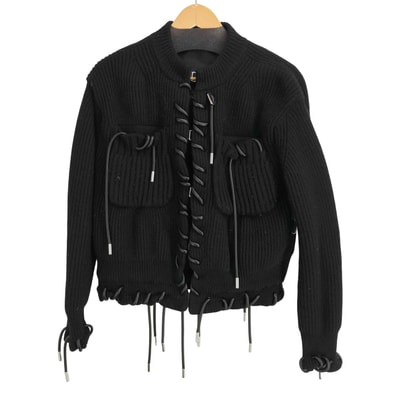 22AW Wool Knit Blouson【1141727016437】