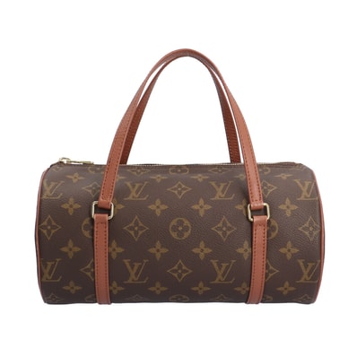 ルイヴィトン パピヨン26 モノグラム ショルダーバッグ モノグラムキャンバス M51366 ブラウン レディース LOUIS VUITTON 中古