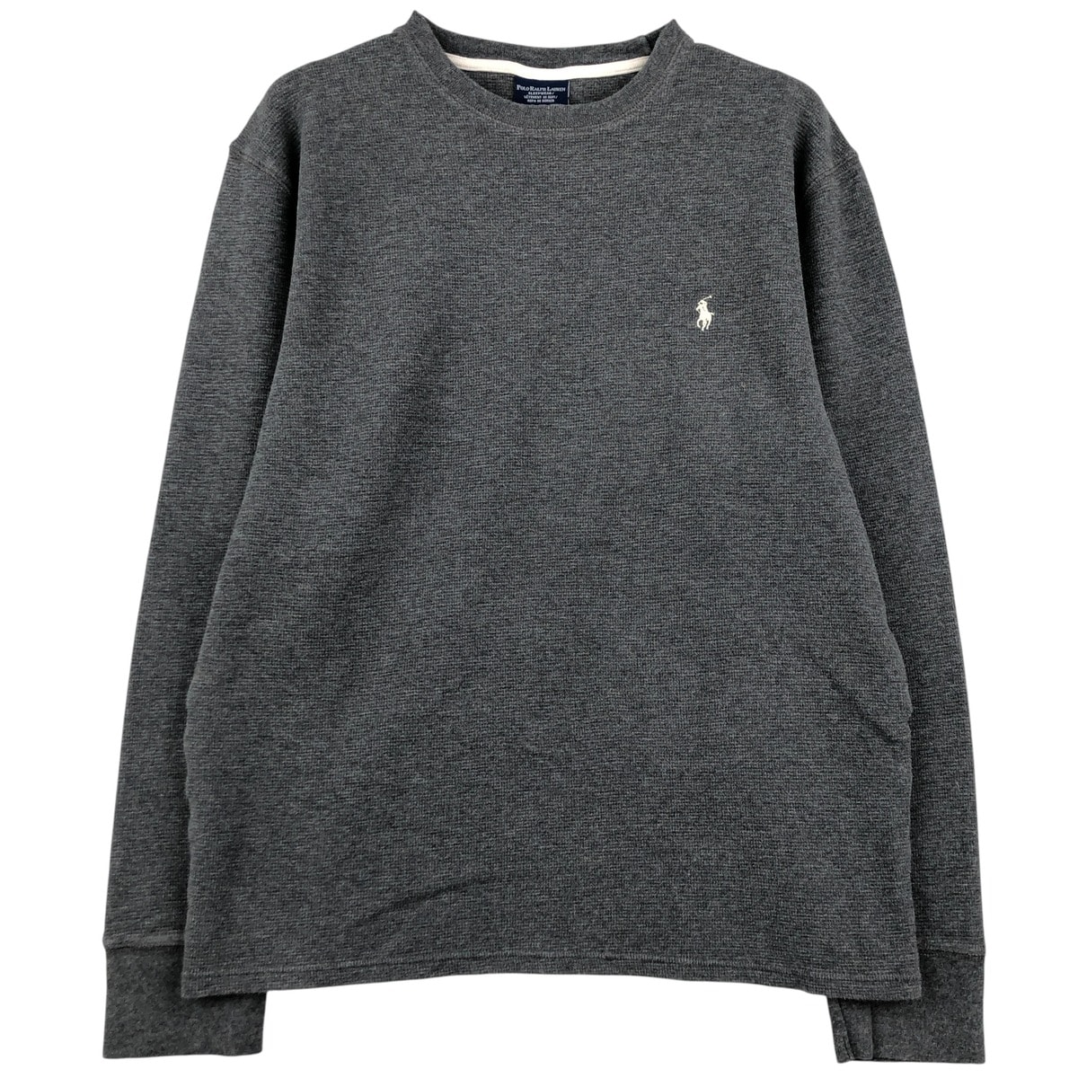 古着 ラルフローレン Ralph Lauren POLO RALPH LAUREN SLEEPWEAR サーマルロンT ワッフル メンズL相当/eaa608531