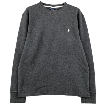 古着 ラルフローレン Ralph Lauren POLO RALPH LAUREN SLEEPWEAR サーマルロンT ワッフル メンズL相当/eaa608531