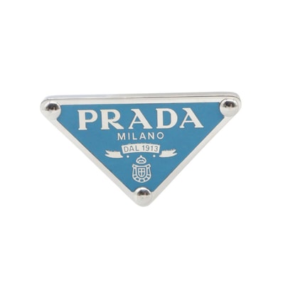 プラダ PRADA 右耳用 イヤリング イヤリング ジュエリー シルバー925 メンズ レディース ブルー系 / シルバー系 1JO722 【中古】