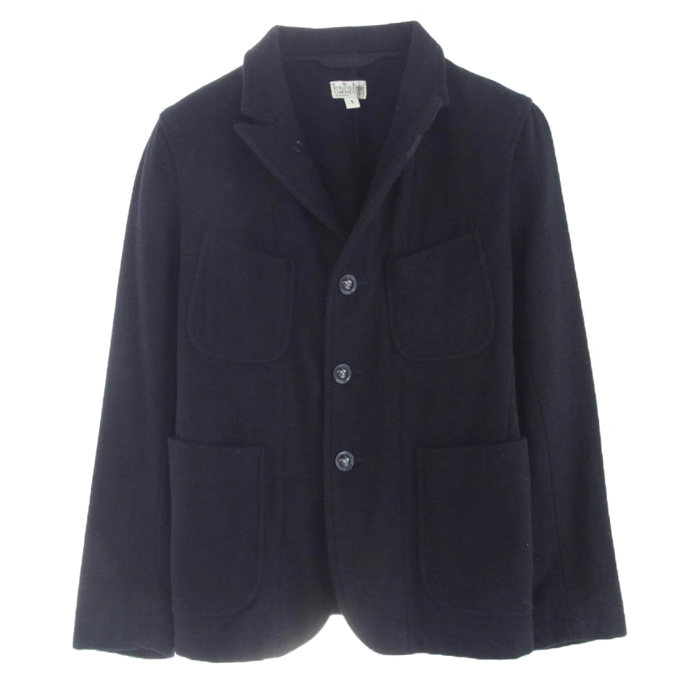 Engineered Garments エンジニアードガーメンツ ジャケット × BEAMS BOY ベッドフォード ウールサージ ジャケット テーラード ジャケット ネイビー ネイビー系 1【中古】