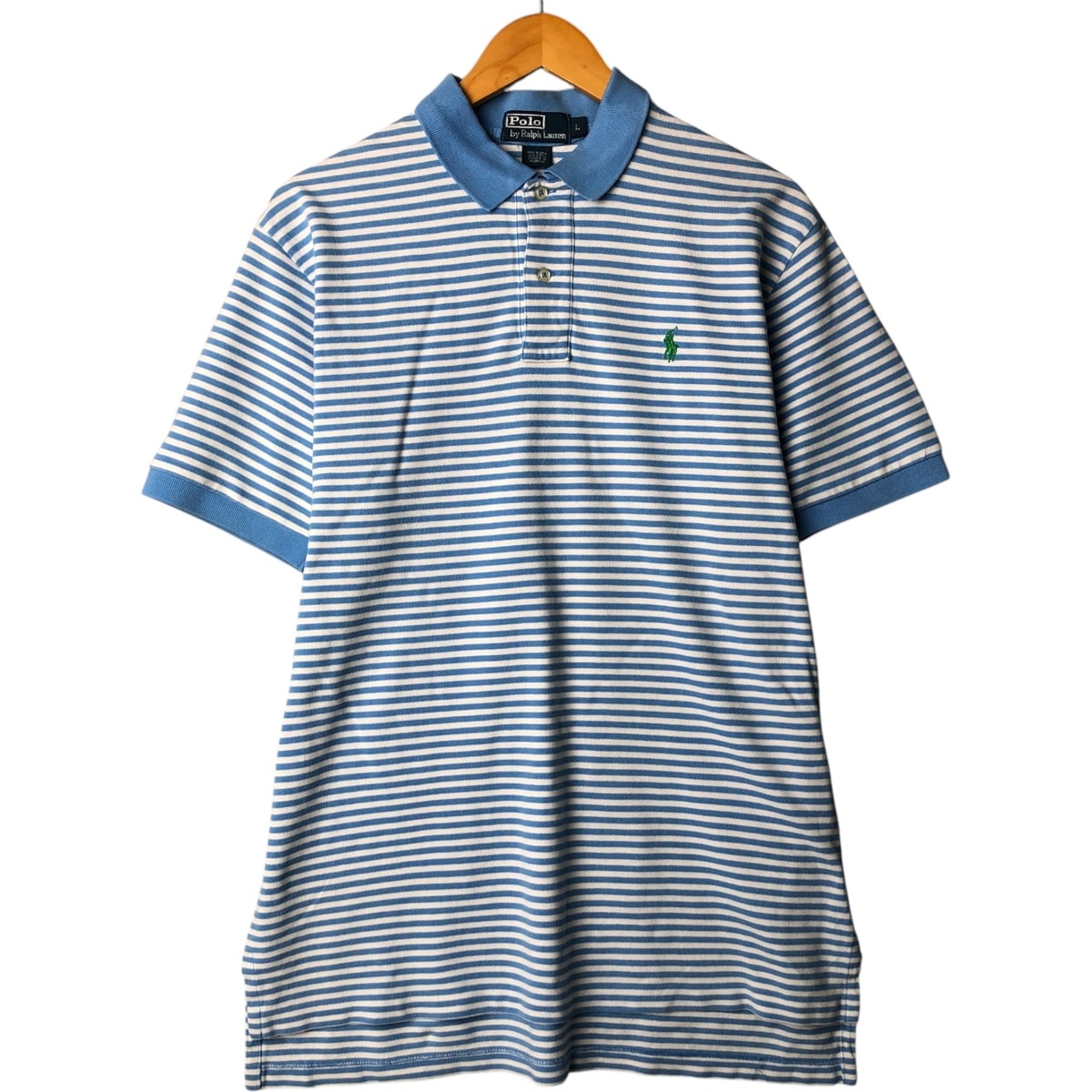 古着 ラルフローレン Ralph Lauren POLO by Ralph Lauren 半袖 ボーダー ポロシャツ/eaa571300