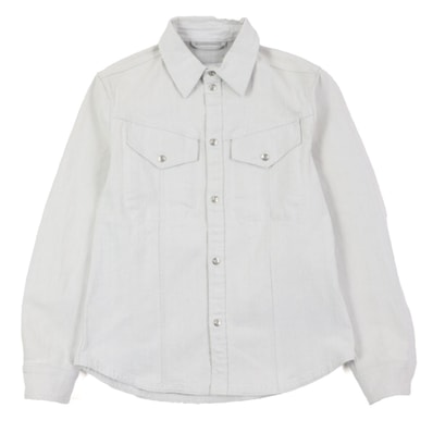 美品 サルヴァトーレフェラガモ
デニムジャケット ライトグレー メンズ 50