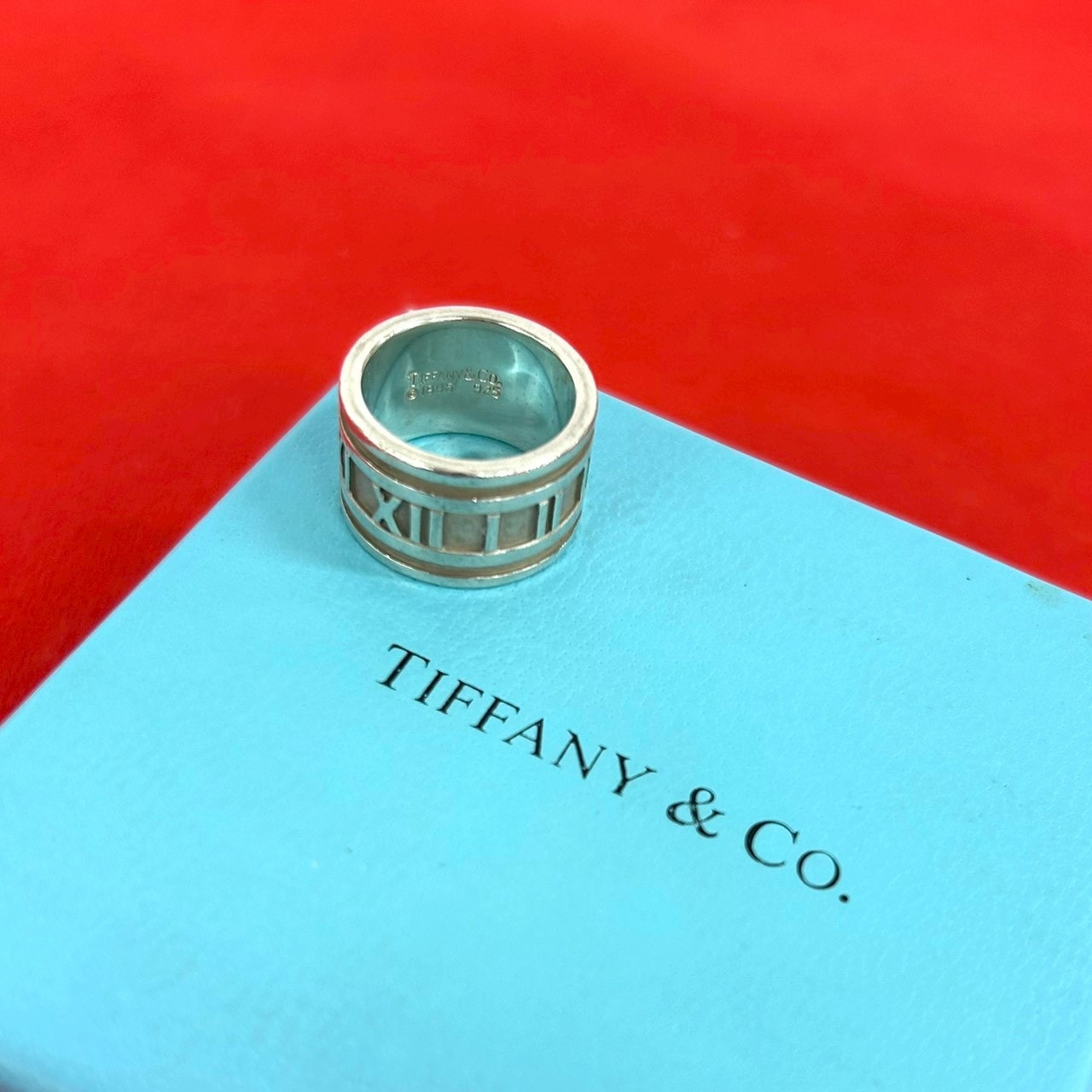 TIFFANY&Co. ティファニー ワイド アトラス リング シルバー925 リング・指輪 8号 シルバー
 27923
