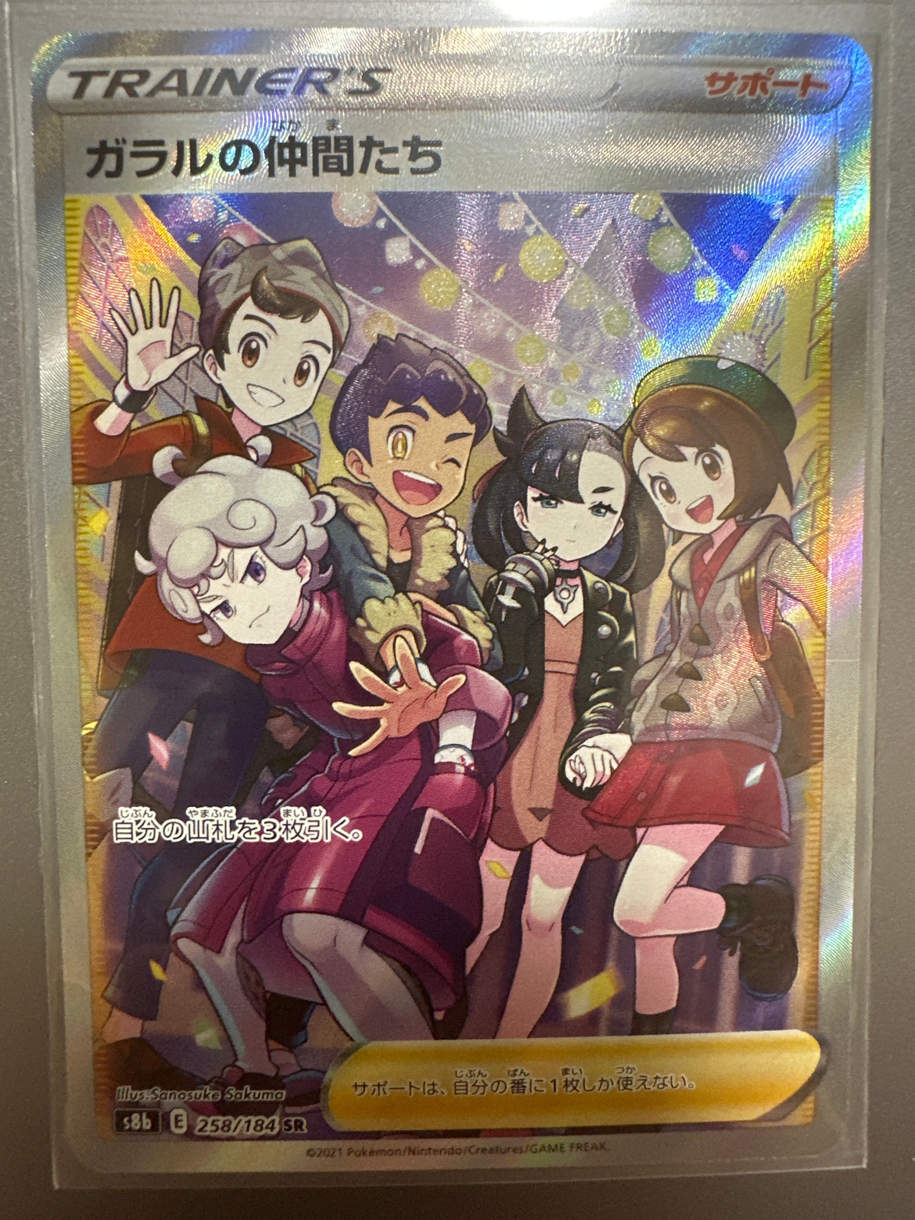 ガラルの仲間たち SR[S8b 258/184](ハイクラスパック「VMAXクライマックス」)