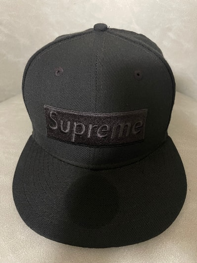 Supreme Tonal Box Logo New Era (14FW) "Black"