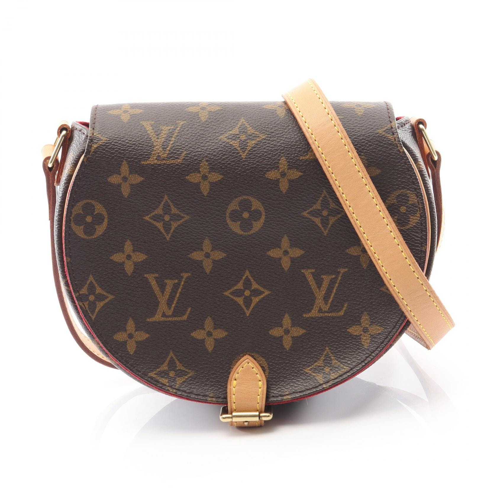 ルイ・ヴィトン LOUIS VUITTON タンブラン ショルダーバッグ バッグ PVCコーティングキャンバス レザー モノグラム レディース ブラウン系 M51179 【中古】
