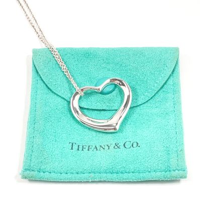 Tiffany & Co Open Heart Necklace "Silver"