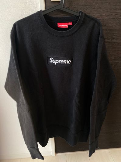 Supreme Box Logo Crewneck Sweatshirt "Black" (18FW)