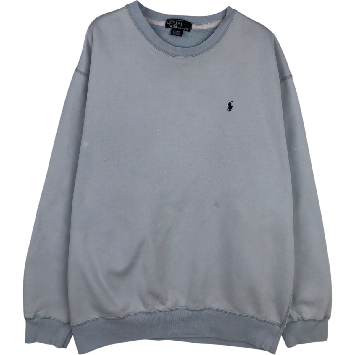 古着 ラルフローレン Ralph Lauren POLO by Ralph Lauren ワンポイントロゴスウェットシャツ トレーナー メンズXXL相当/eaa624684