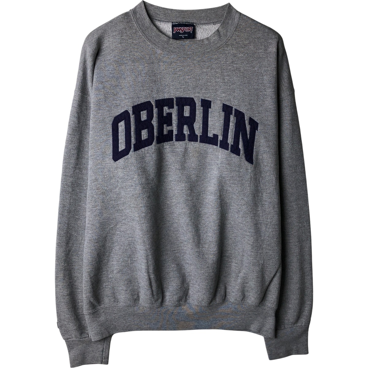 古着 90年代 ジャンスポーツ JANSPORT カレッジスウェットシャツ トレーナー USA製 メンズL相当 ヴィンテージ/eaa612384