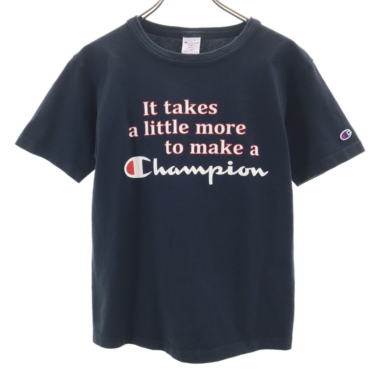 Champion チャンピオン USA製 半袖 Tシャツ S 濃紺