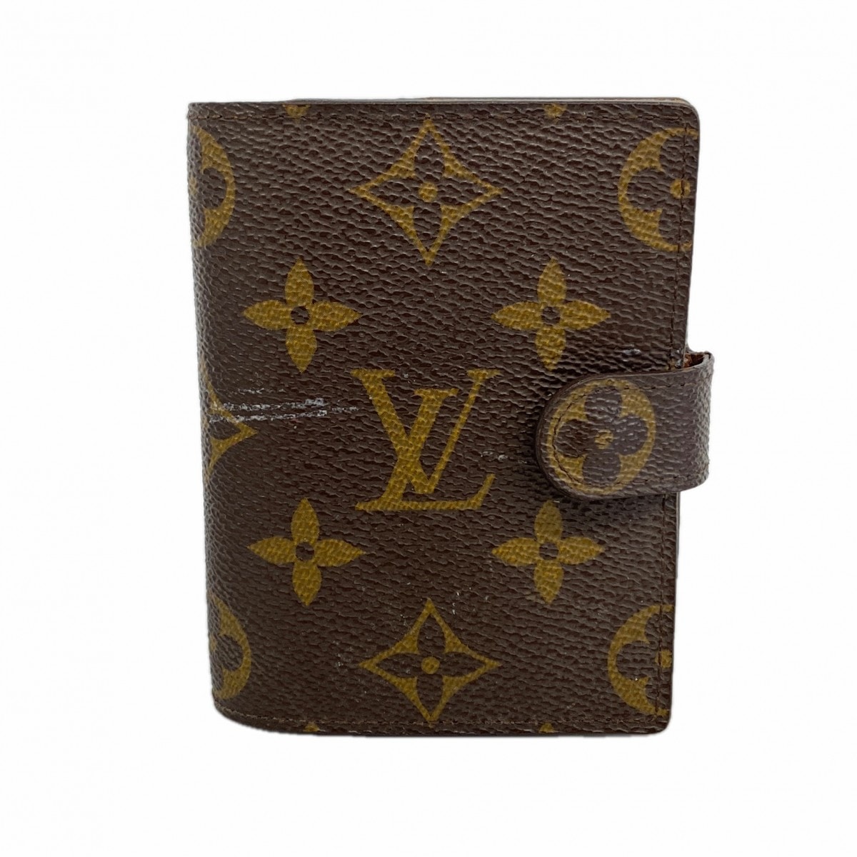 【6dc3513】ルイヴィトン 手帳カバー モノグラム アジェンダミニ R20007 ブラウン【中古】メンズ レディース ユニセックス