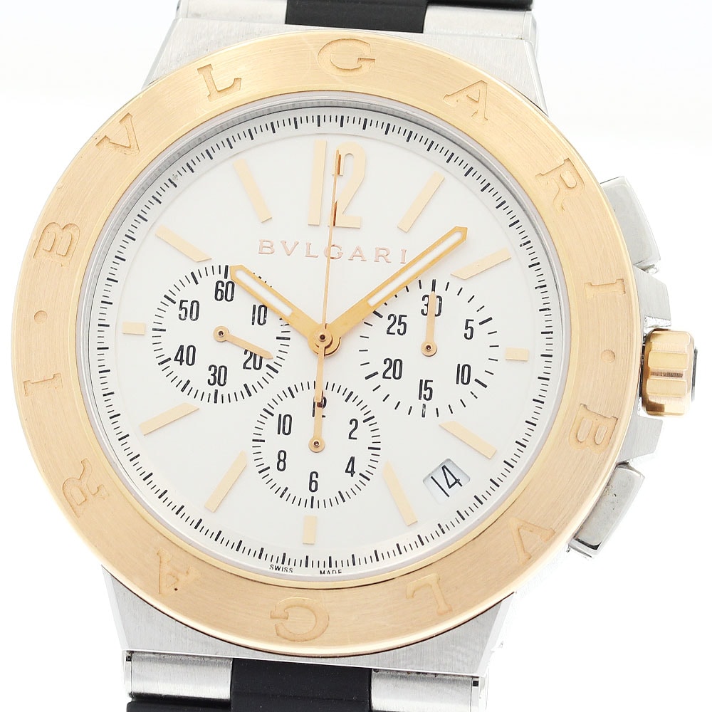 ブルガリ ディアゴノ ヴェロチッシモ DG41SPGCH メンズ 【中古】