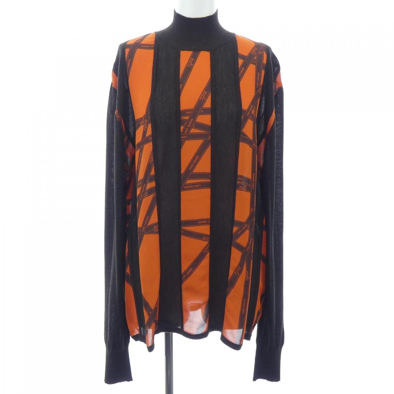 エルメス HERMES ボリュデ ゙ュック ツイルレーヌ. ニット