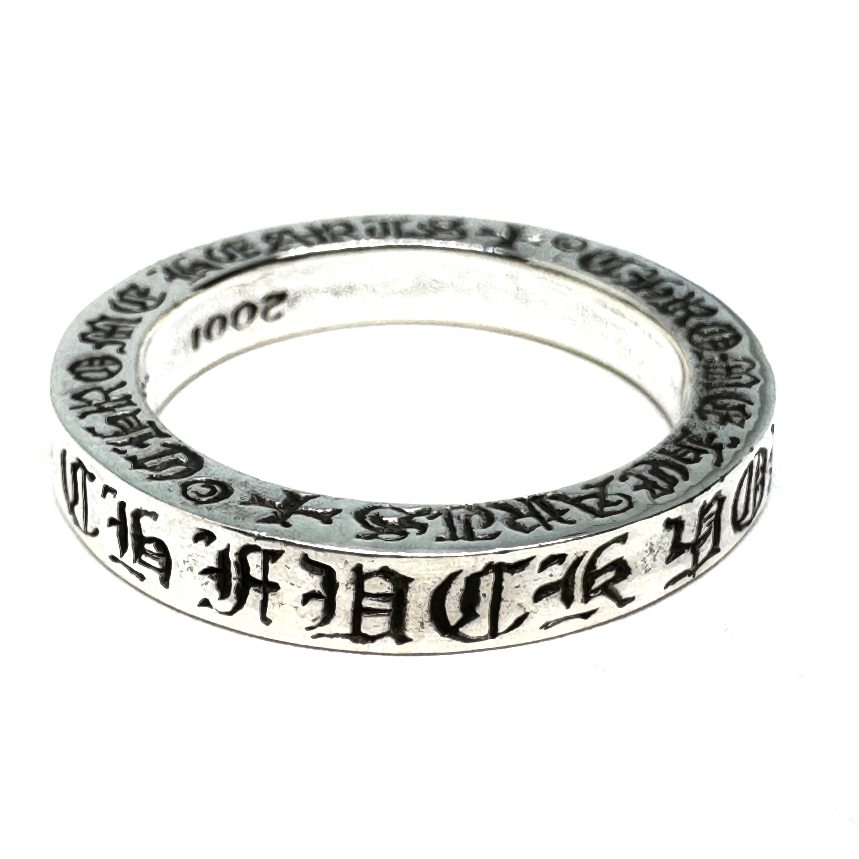 Chrome Hearts Spacer Ring FUCKYOU 3mm "Silver"
