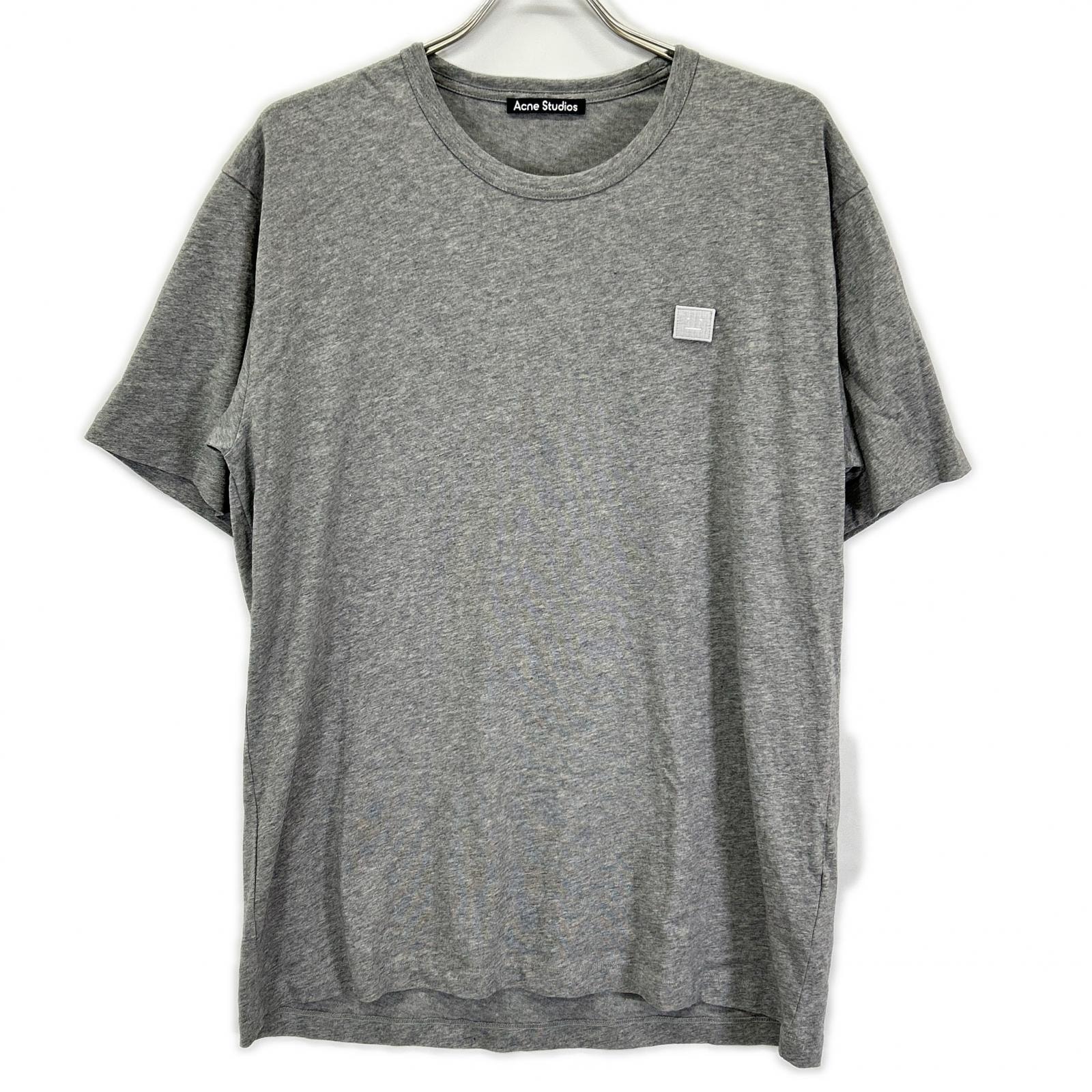 アクネ ストゥディオズ フェイスパッチ 半袖Tシャツ L