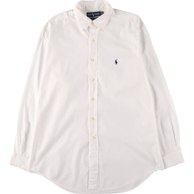 古着 ラルフローレン Ralph Lauren YARMOUTH 長袖 ボタンダウンシャツ メンズL相当/eaa533548
