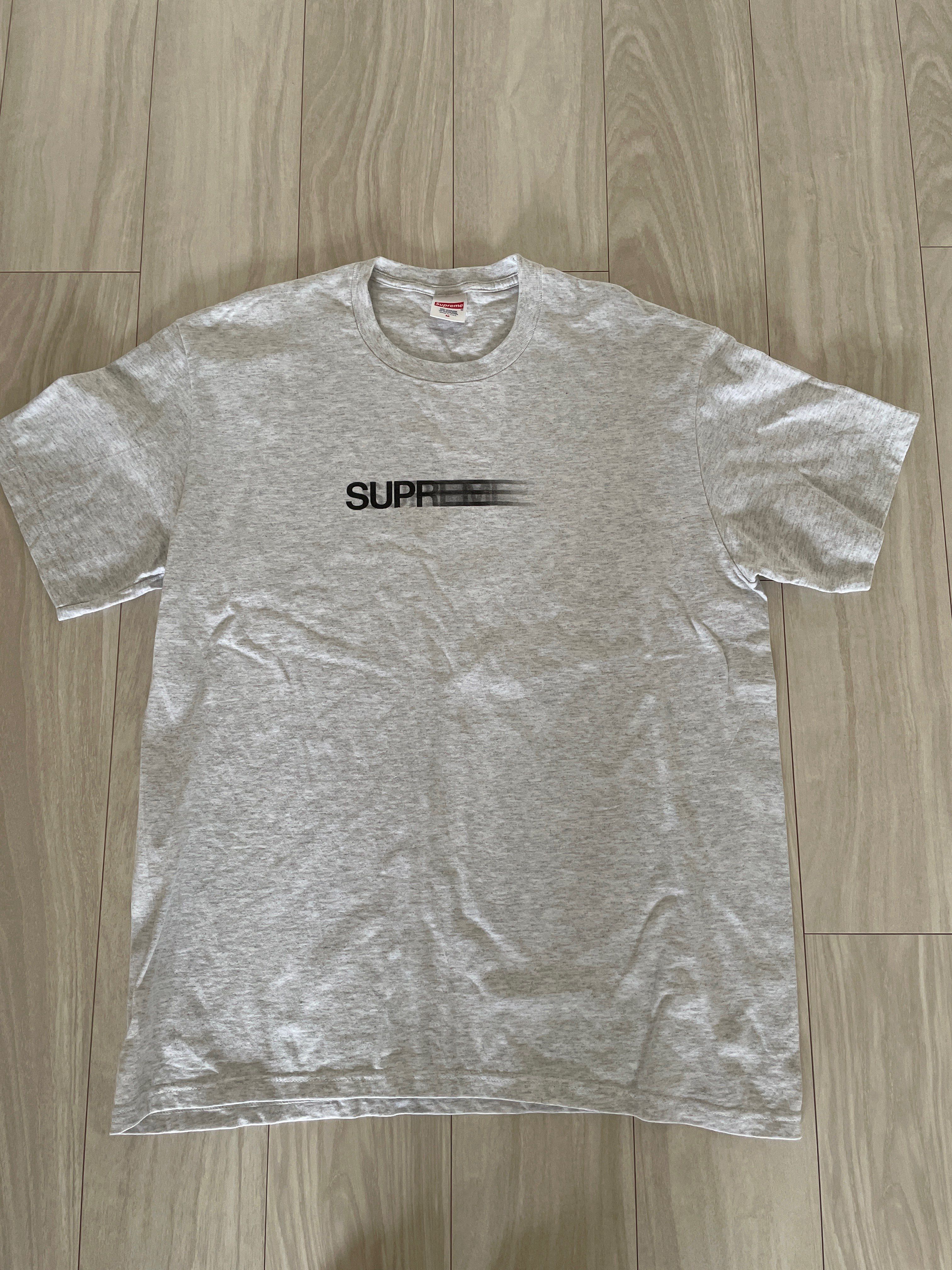 Supreme Motion Logo Tee "Ash Grey" (20SS)