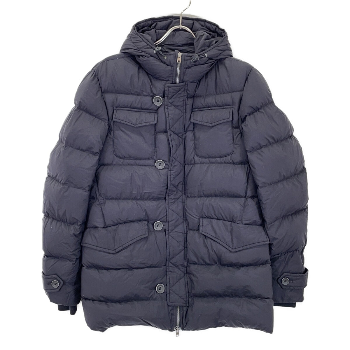 ヘルノ 67528 ブラック LEGEND L'ESKIMO ダウンジャケット 48