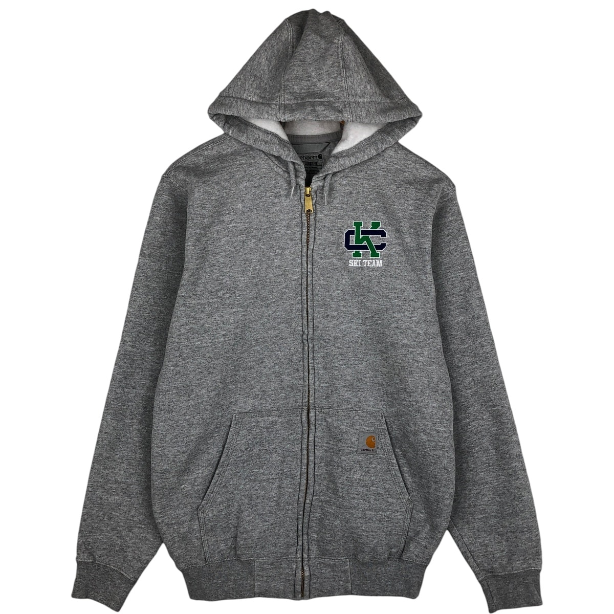 古着 カーハート Carhartt Loose Fit スウェットフルジップパーカー メンズS相当/eaa614753