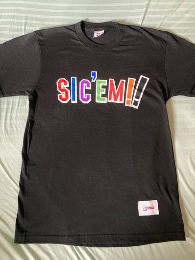 Supreme / WTAPS Sic'em! Tee "Black"