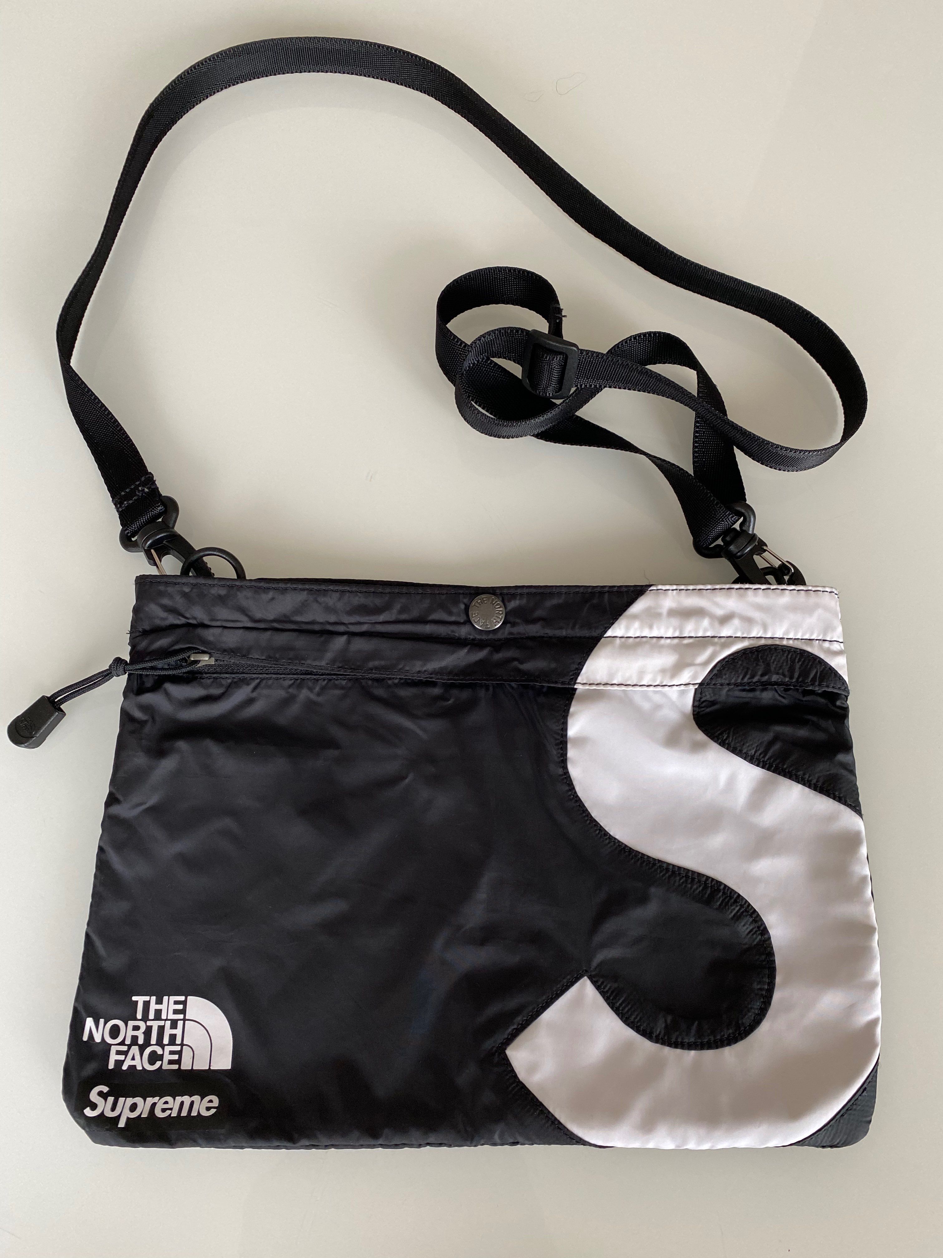 Supreme x The North Face S Logo Shoulder Bag "Black"