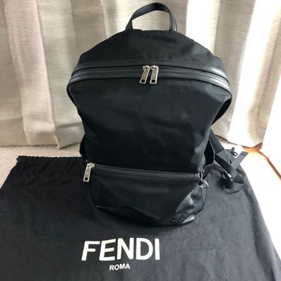 FENDI Bugs Eye Backpack "Black"