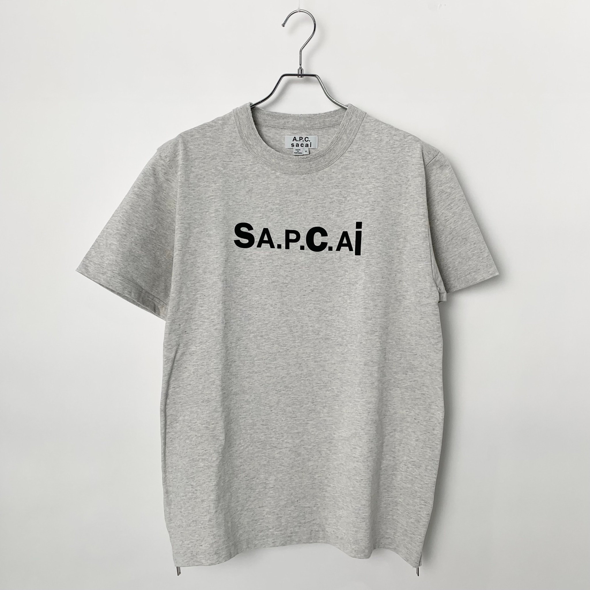 sacai x A.P.C. T-SHIRT KIYO "Light Gray"