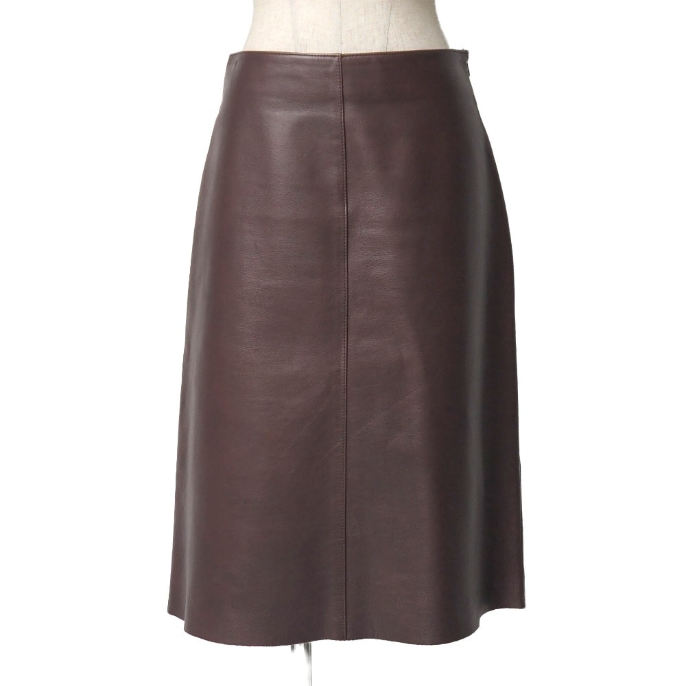 A.P.C. アーペーセー スカート サイズS レザースカート フランス製 ブランド古着【中古】20260417/RA9072